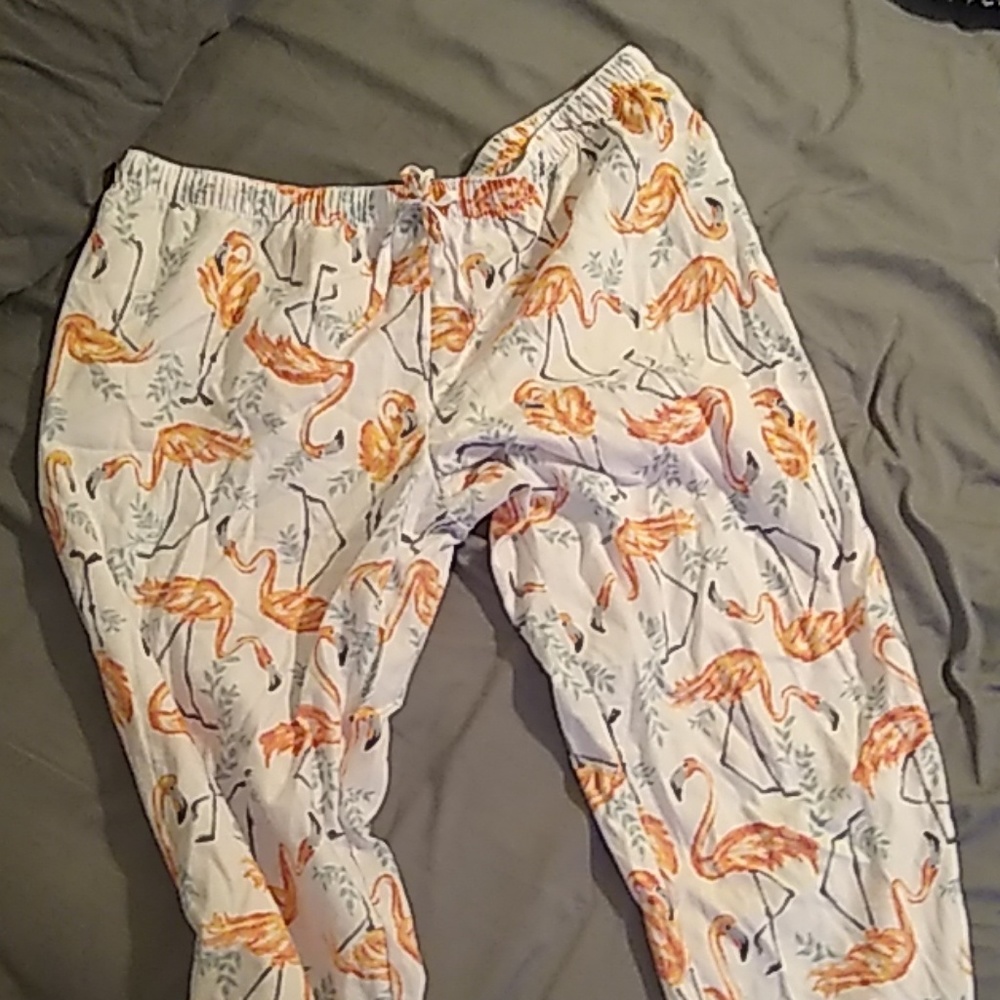 Flamingo pajama pants